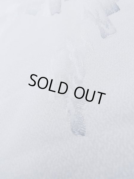 画像9: L1026I Mint  羽織 女性用着物  シルク（正絹）  淡い 水色, 抽象的模様 【中古】 【USED】 【リサイクル】 ★★★★☆ (9)