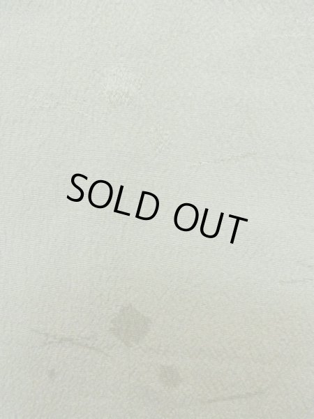 画像5: L1026J  羽織 女性用着物  シルク（正絹）  淡い 緑色,  【中古】 【USED】 【リサイクル】 ★★☆☆☆ (5)