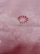 画像5: L1026M  羽織 女性用着物  シルク（正絹）  淡い 桃色, 菊 【中古】 【USED】 【リサイクル】 ★★☆☆☆ (5)