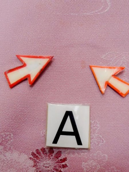 画像14: L1026M  羽織 女性用着物  シルク（正絹）  淡い 桃色, 菊 【中古】 【USED】 【リサイクル】 ★★☆☆☆ (14)