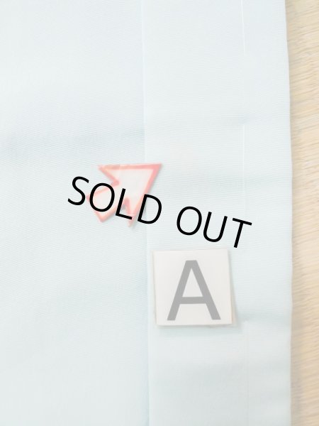 画像14: L1026N  羽織 女性用着物  シルク（正絹）   水色, 花 【中古】 【USED】 【リサイクル】 ★★☆☆☆ (14)