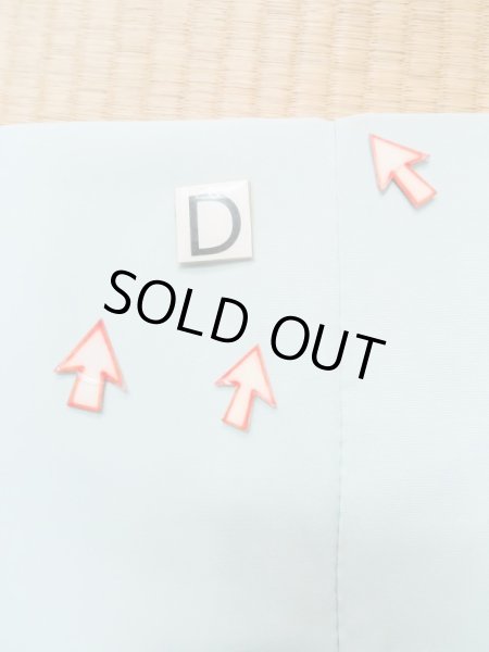 画像17: L1026N  羽織 女性用着物  シルク（正絹）   水色, 花 【中古】 【USED】 【リサイクル】 ★★☆☆☆ (17)