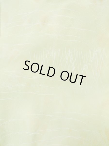 画像3: L1026O Mint  羽織 女性用着物  シルク（正絹）  淡い 黄緑色, 草 【中古】 【USED】 【リサイクル】 ★★★★☆ (3)