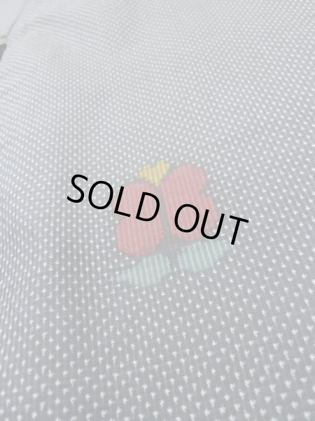 画像10: L1026R  羽織 女性用着物  シルク（正絹）   黒, 花 【中古】 【USED】 【リサイクル】 ★★★☆☆ (10)