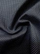 画像11: L1026R  羽織 女性用着物  シルク（正絹）   黒, 花 【中古】 【USED】 【リサイクル】 ★★★☆☆ (11)