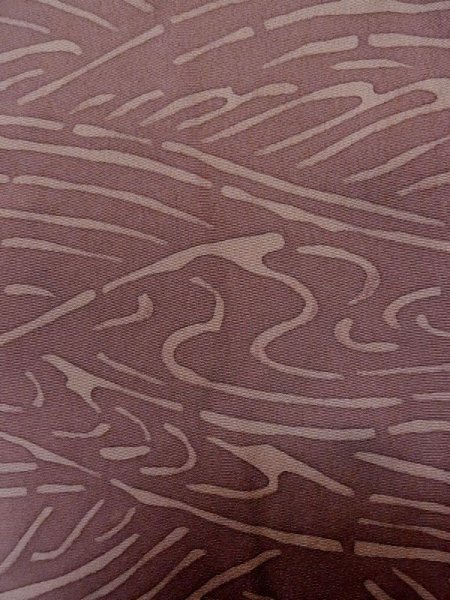 画像5: L1026S  羽織 女性用着物  シルク(正絹)  淡い 紫色, 抽象的模様 【中古】 【USED】 【リサイクル】 ★★☆☆☆ (5)