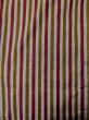 画像3: L1026T  羽織 女性用着物  シルク（正絹）   赤色, 縞 【中古】 【USED】 【リサイクル】 ★★★★☆ (3)