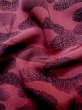 画像12: L1026U  羽織 女性用着物  シルク（正絹） 淡い 深い 桃色, 抽象的模様 【中古】 【USED】 【リサイクル】 ★★★☆☆ (12)