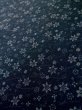 画像7: L1026X Mint  羽織 女性用着物  シルク（正絹）  淡い 紺, 花 【中古】 【USED】 【リサイクル】 ★★★★☆ (7)