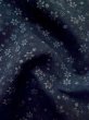 画像10: L1026X Mint  羽織 女性用着物  シルク（正絹）  淡い 紺, 花 【中古】 【USED】 【リサイクル】 ★★★★☆ (10)