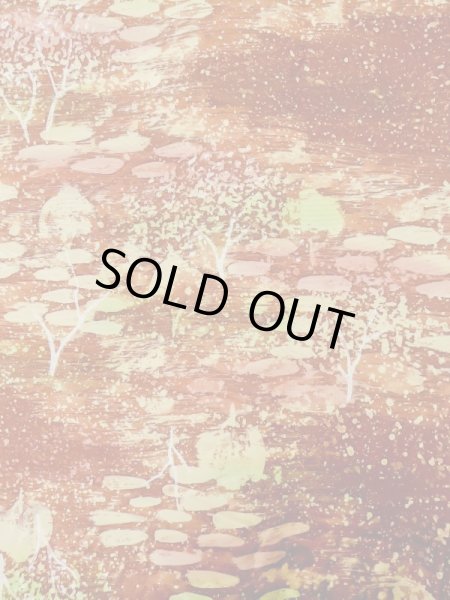 画像4: L1026Y  羽織 女性用着物  シルク（正絹）   灰色, 木 【中古】 【USED】 【リサイクル】 ★★★★☆ (4)