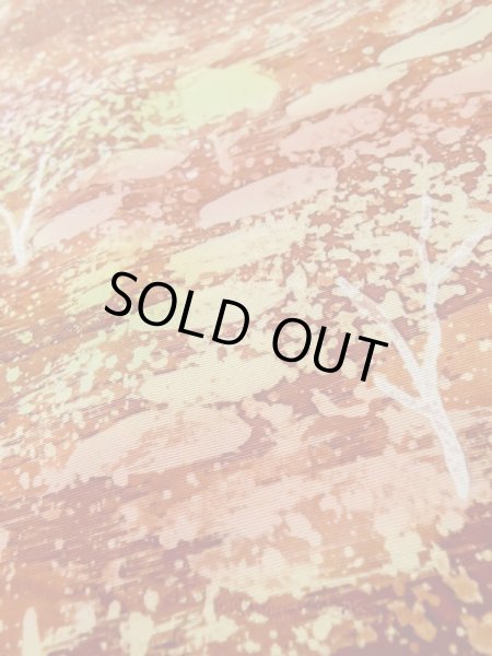 画像9: L1026Y  羽織 女性用着物  シルク（正絹）   灰色, 木 【中古】 【USED】 【リサイクル】 ★★★★☆ (9)