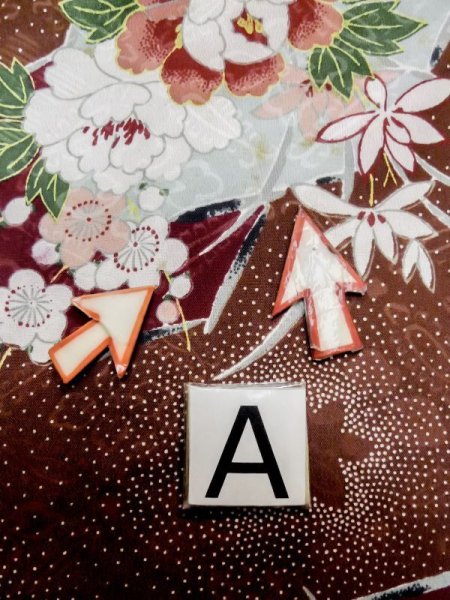 画像15: L1026Z  羽織 女性用着物  シルク(正絹)  淡い 茶色, 花 【中古】 【USED】 【リサイクル】 ★☆☆☆☆ (15)