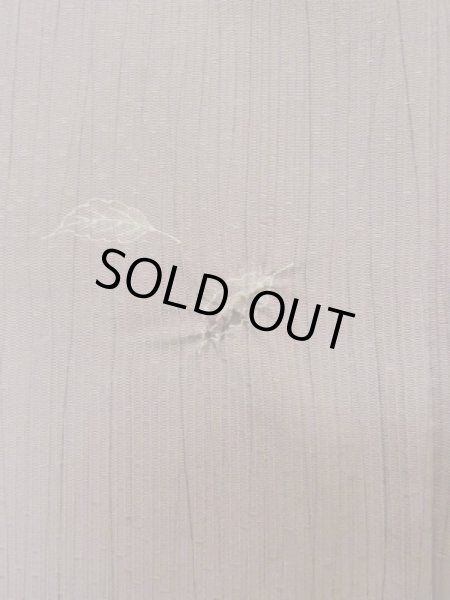 画像6: L1027B  羽織 女性用着物  シルク（正絹）  淡い 紫色, 葉 【中古】 【USED】 【リサイクル】 ★★★☆☆ (6)