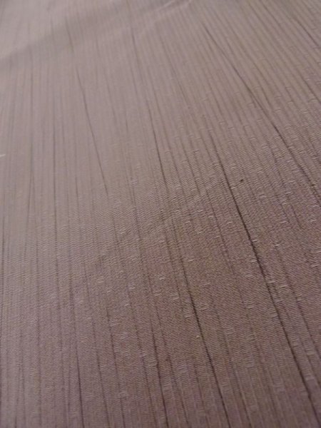 画像9: L1027B  羽織 女性用着物  シルク(正絹)  淡い 紫色, 葉 【中古】 【USED】 【リサイクル】 ★★★☆☆ (9)