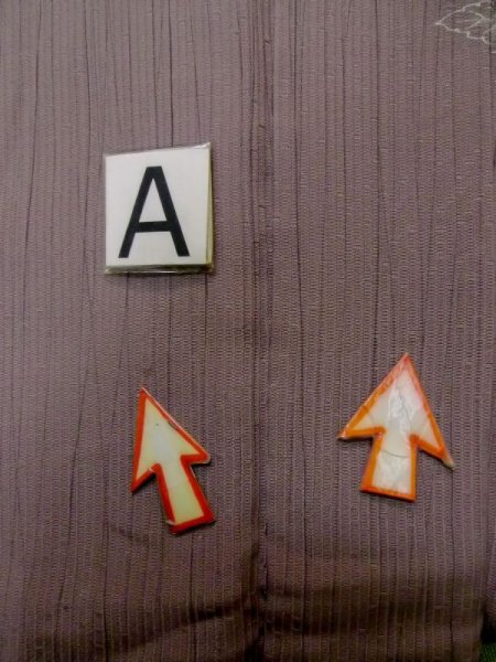 画像14: L1027B  羽織 女性用着物  シルク(正絹)  淡い 紫色, 葉 【中古】 【USED】 【リサイクル】 ★★★☆☆ (14)