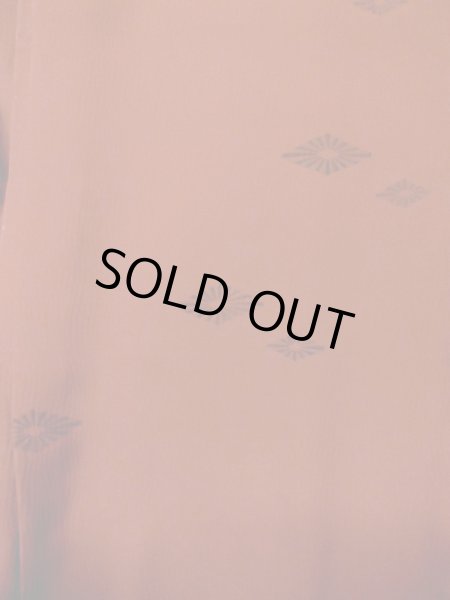 画像4: L1104G  羽織 女性用着物  シルク（正絹）   赤色, 菱 【中古】 【USED】 【リサイクル】 ★★★☆☆ (4)