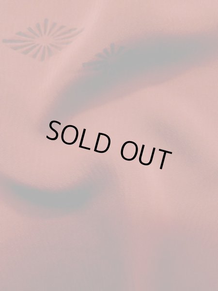 画像11: L1104G  羽織 女性用着物  シルク（正絹）   赤色, 菱 【中古】 【USED】 【リサイクル】 ★★★☆☆ (11)