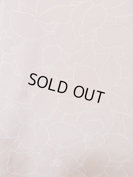 画像4: L1104I  羽織 女性用着物  シルク(正絹) 淡い 薄い 紫色, 椿 【中古】 【USED】 【リサイクル】 ★★★☆☆ (4)