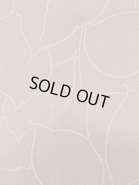 画像7: L1104I  羽織 女性用着物  シルク(正絹) 淡い 薄い 紫色, 椿 【中古】 【USED】 【リサイクル】 ★★★☆☆ (7)