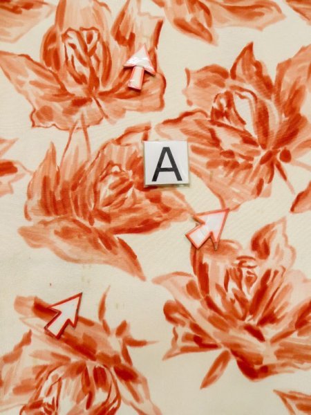 画像14: L1104J  羽織 女性用着物  シルク(正絹)   アイボリー, バラ 【中古】 【USED】 【リサイクル】 ★★☆☆☆ (14)