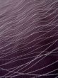 画像7: L1104K  羽織 女性用着物  シルク（正絹）  深い 紫色, 芝草 【中古】 【USED】 【リサイクル】 ★★★☆☆ (7)