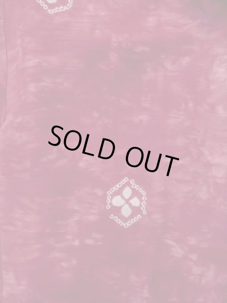 画像3: L1104Y Mint  羽織 女性用着物  シルク（正絹）   赤色, 亀甲 【中古】 【USED】 【リサイクル】 ★★★★☆ (3)