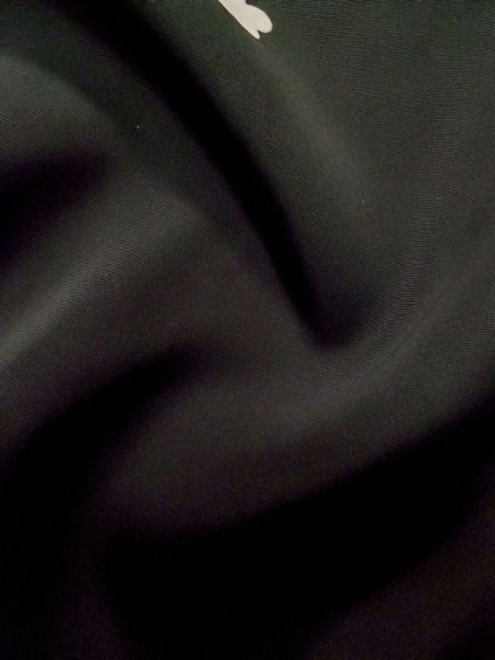 画像11: L1105D Mint  羽織 女性用着物  シルク（正絹）   黒, 花 【中古】 【USED】 【リサイクル】 ★★★★☆ (11)