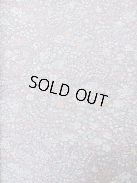 画像4: L1116C Mint  小紋 女性用着物  シルク（正絹）  淡い 藤色, 花 【中古】 【USED】 【リサイクル】 ★★★★☆ (4)