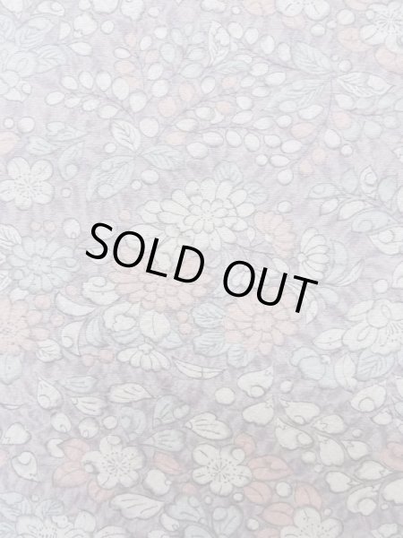 画像5: L1116C Mint  小紋 女性用着物  シルク（正絹）  淡い 藤色, 花 【中古】 【USED】 【リサイクル】 ★★★★☆ (5)