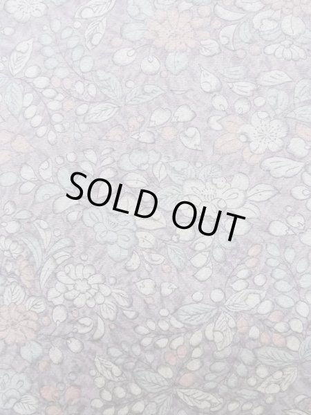 画像6: L1116C Mint  小紋 女性用着物  シルク（正絹）  淡い 藤色, 花 【中古】 【USED】 【リサイクル】 ★★★★☆ (6)