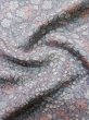 画像11: L1116C Mint  小紋 女性用着物  シルク（正絹）  淡い 藤色, 花 【中古】 【USED】 【リサイクル】 ★★★★☆ (11)