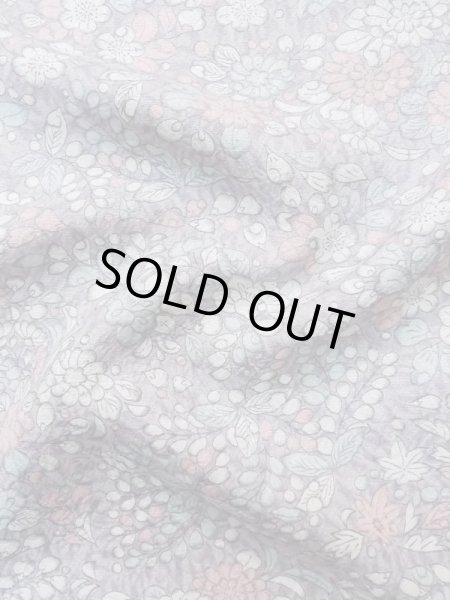 画像12: L1116C Mint  小紋 女性用着物  シルク（正絹）  淡い 藤色, 花 【中古】 【USED】 【リサイクル】 ★★★★☆ (12)