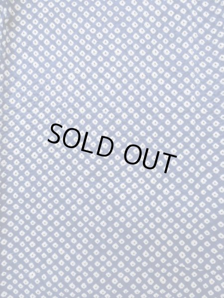 画像3: L1116M Mint  小紋 女性用着物  シルク(正絹)   青, かのこ 【中古】 【USED】 【リサイクル】 ★★★★☆ (3)