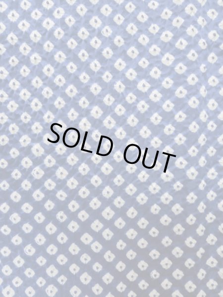 画像5: L1116M Mint  小紋 女性用着物  シルク(正絹)   青, かのこ 【中古】 【USED】 【リサイクル】 ★★★★☆ (5)