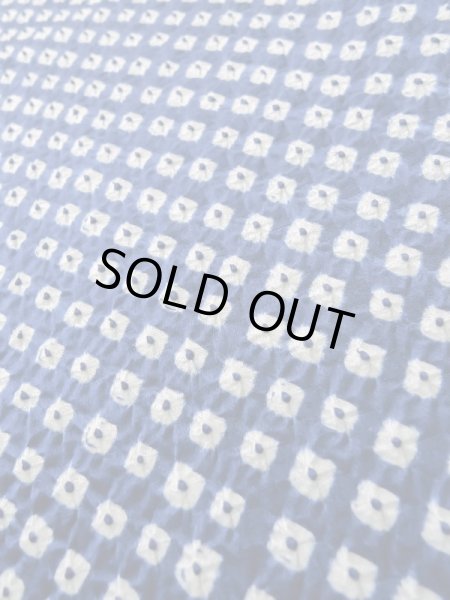 画像8: L1116M Mint  小紋 女性用着物  シルク(正絹)   青, かのこ 【中古】 【USED】 【リサイクル】 ★★★★☆ (8)