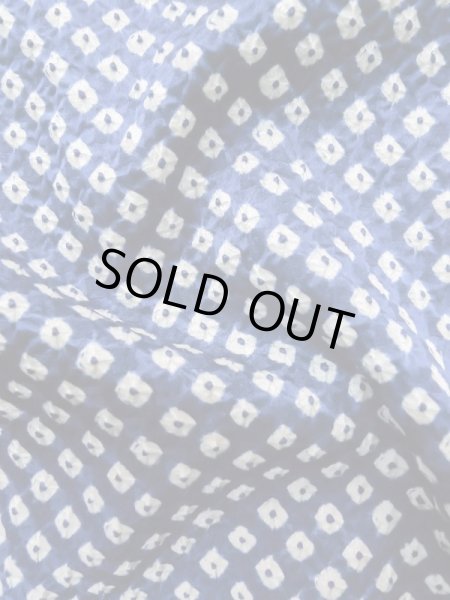 画像9: L1116M Mint  小紋 女性用着物  シルク(正絹)   青, かのこ 【中古】 【USED】 【リサイクル】 ★★★★☆ (9)