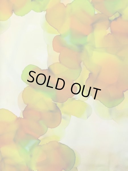 画像5: L1116T  小紋 女性用着物  シルク(正絹) 淡い 薄い マルチカラー, 抽象的模様 【中古】 【USED】 【リサイクル】 ★★★★☆ (5)