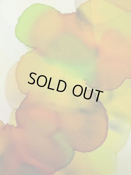 画像6: L1116T  小紋 女性用着物  シルク(正絹) 淡い 薄い マルチカラー, 抽象的模様 【中古】 【USED】 【リサイクル】 ★★★★☆ (6)