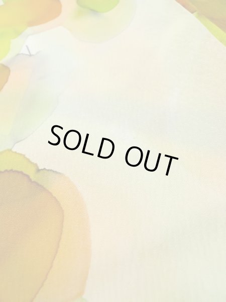 画像9: L1116T  小紋 女性用着物  シルク(正絹) 淡い 薄い マルチカラー, 抽象的模様 【中古】 【USED】 【リサイクル】 ★★★★☆ (9)