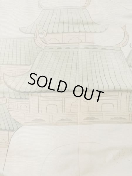 画像19: L1124E  打掛 女性用着物  シルク(正絹)   黒, 鳳凰 【中古】 【USED】 【リサイクル】 ★☆☆☆☆ (19)