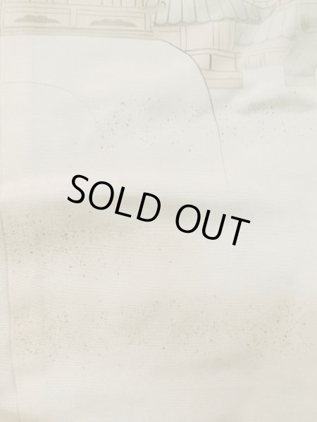 画像20: L1124E  打掛 女性用着物  シルク(正絹)   黒, 鳳凰 【中古】 【USED】 【リサイクル】 ★☆☆☆☆ (20)