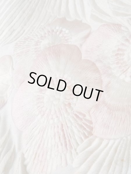 画像12: L1124F  打掛 女性用着物  化繊   白, 梅 【中古】 【USED】 【リサイクル】 ★★☆☆☆ (12)