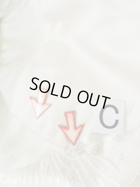 画像17: L1124I  打掛 女性用着物 白無垢 シルク(正絹)   白, 橘 【中古】 【USED】 【リサイクル】 ★★☆☆☆ (17)