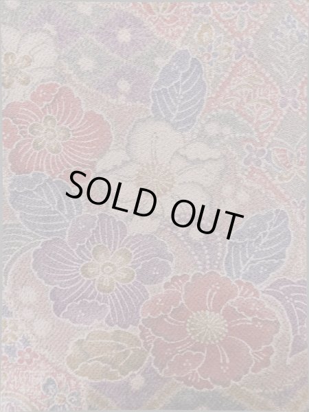 画像5: L1201E Mint  小紋 女性用着物  シルク(正絹)  淡い 桃色, 花 【中古】 【USED】 【リサイクル】 ★★★★☆ (5)