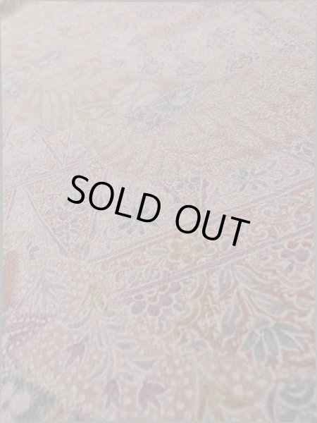 画像9: L1201E Mint  小紋 女性用着物  シルク(正絹)  淡い 桃色, 花 【中古】 【USED】 【リサイクル】 ★★★★☆ (9)