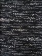 画像3: L1201R  小紋 女性用着物  シルク（正絹）   黒, 抽象的模様 【中古】 【USED】 【リサイクル】 ★☆☆☆☆ (3)