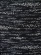 画像4: L1201R  小紋 女性用着物  シルク（正絹）   黒, 抽象的模様 【中古】 【USED】 【リサイクル】 ★☆☆☆☆ (4)