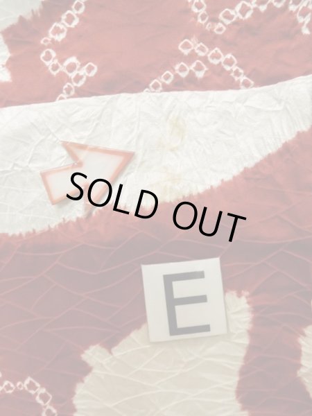 画像18: L1202B Mint  小紋 女性用着物  シルク(正絹)   黒, 花 【中古】 【USED】 【リサイクル】 ★★★★☆ (18)