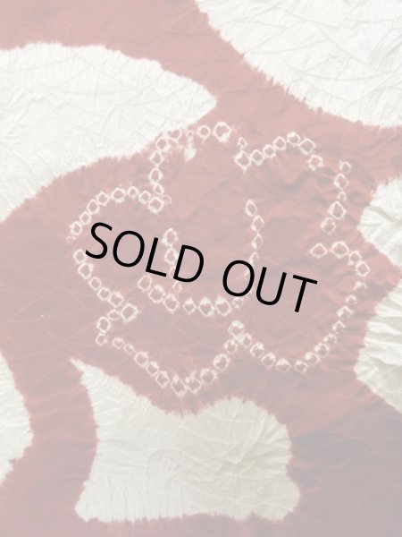 画像5: L1202C  小紋 女性用着物  シルク(正絹)   白, 花 【中古】 【USED】 【リサイクル】 ★★☆☆☆ (5)